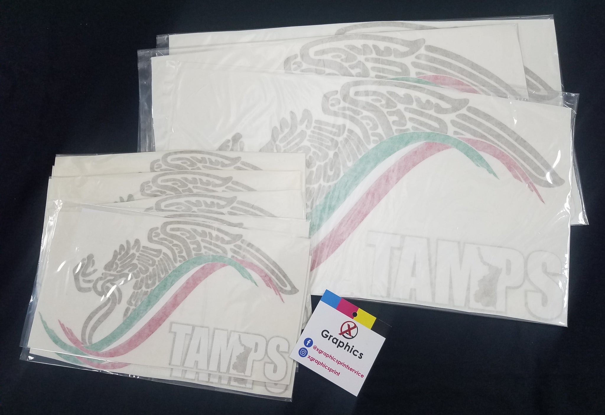 Mexico Coat Of Arms Eagle Aguila Mexicana Vinyl Sticker | X Graphics Shirts