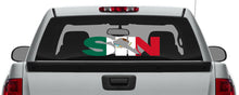 Load image into Gallery viewer, Sinaloa letters Decal Car Window Laptop Map Vinyl Sticker Mexico SIN Estado MX
