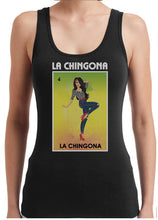 Load image into Gallery viewer, La Chingona Tank Top Loteria Tee Shirt Mexican Bingo Funny woman Lottery Game
