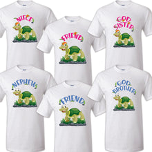 Load image into Gallery viewer, Turtle Family Matching Birthday Party T-shirts Shirt Celebration Reunion Kids
