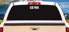 Load image into Gallery viewer, Ciudad de Mexico letters Decal Car Window Laptop Map Vinyl Sticker Estado DF CDMX Trokiando Trucks Vehicle Decal Trucks vehicle Mexican
