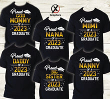 Load image into Gallery viewer, Family of Graduate Shirts, Graduation Matching Grad Shirt, 2023 Graduation 2
