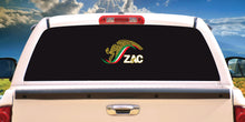 Load image into Gallery viewer, Mexican Eagle Decal escudo car window vinyl sticker Gobierno Mex. Zacatecas ZAC Estado Mexican Flag Trokiando Trokitas trucking decals
