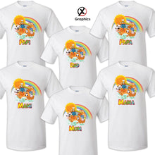 Load image into Gallery viewer, Noahs ark Family T-shirt Birthday Matching shirts Party Celebration Arca de Noe
