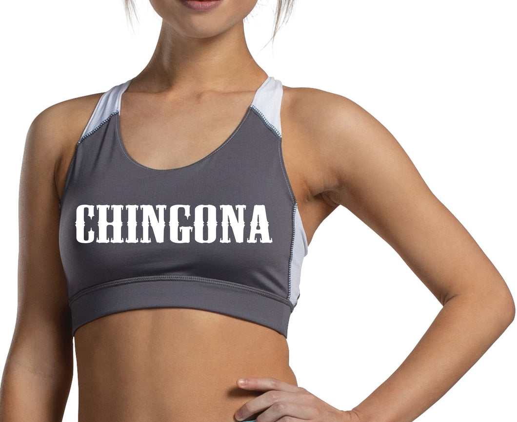 Chingona Sports Bra Bralette Workout Sports Bra AUGUSTA Active Wear Top