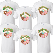 Load image into Gallery viewer, Donut Birthday T Shirt Birthday Matching T-shirts Party Family Kid Reunion
