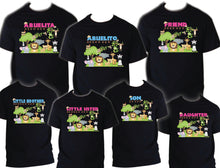Load image into Gallery viewer, Safari Jungle Family T Shirt Birthday Boy Girl Zoo Party Tee Matching shirts
