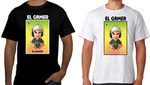 Load image into Gallery viewer, El Gamer Loteria T-Shirt / Hoodie / Raglan Mexican Bingo Short Sleeve, Gift, Celebration Lottery
