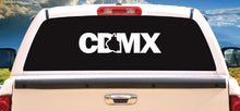 Load image into Gallery viewer, Ciudad de Mexico letters Decal Car Window Laptop Map Vinyl Sticker Estado DF CDMX Trokiando Trucks Vehicle Decal Trucks vehicle Mexican
