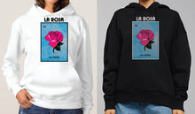 Load image into Gallery viewer, La Rosa Loteria Mexican Bingo Hoodie / Tank Top / V-Neck Shirt Women&#39;s Racer back Rose
