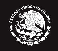 Load image into Gallery viewer, Escudo Mexican Flag Decal Eagle Aguila Car Window Vinyl Sticker Mexico MX
