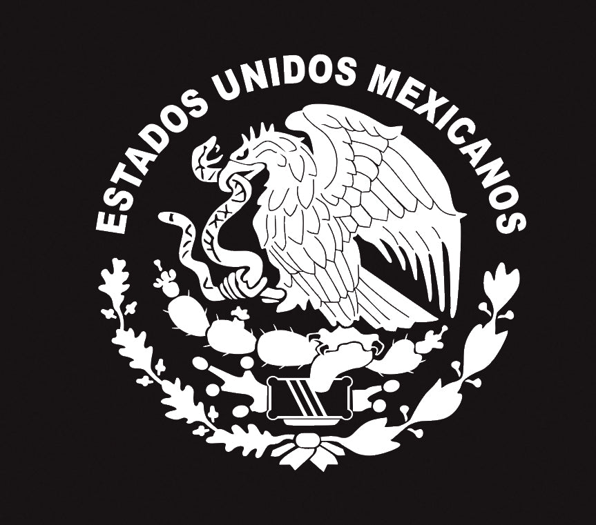 Escudo Mexican Flag Decal Eagle Aguila Car Window Vinyl Sticker Mexico MX