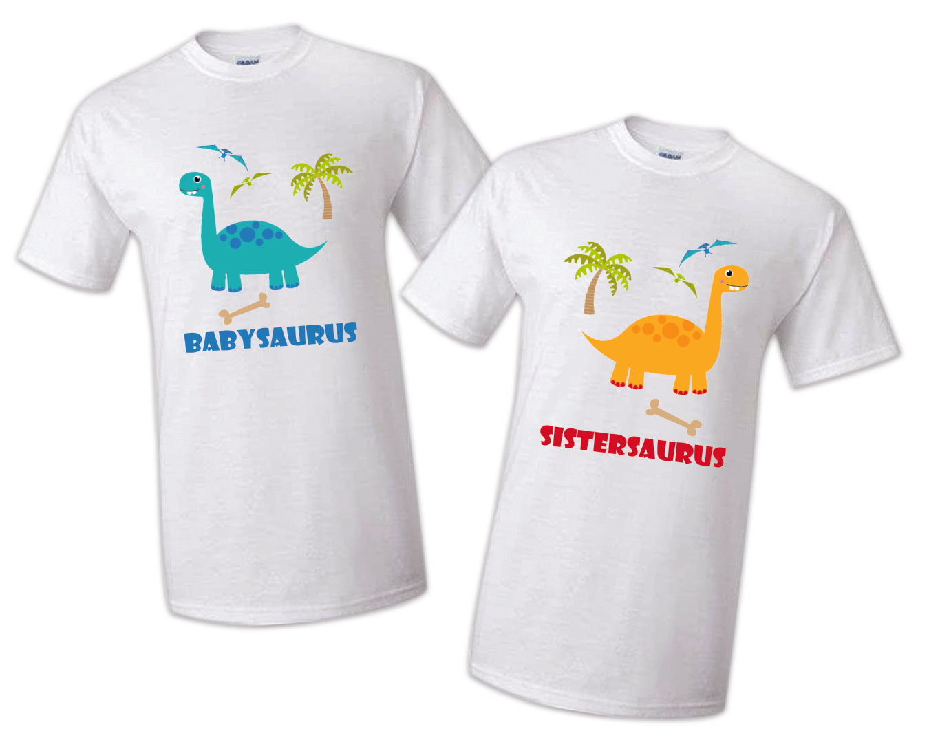 Dino Theme Family T-Shirts | Personalized GrandPa GrandMa T-Shirts 3XL (48)