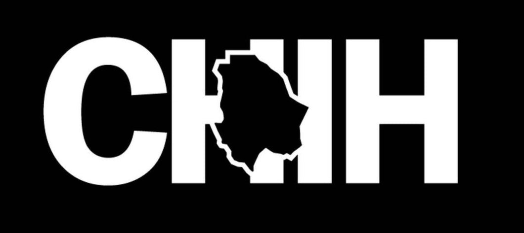 Chihuahua letters Decal Car Window Laptop Map Vinyl Sticker Mexico Chih