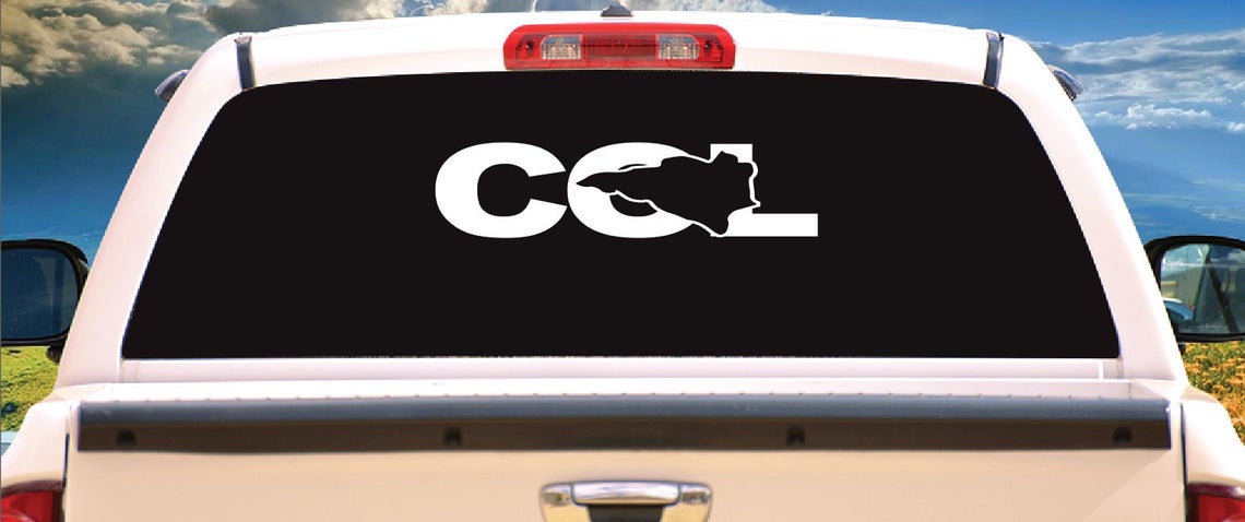 Mapa Colima Sticker Colima letters Decal Car Window Laptop Map Vinyl Sticker Estado COL Me ...