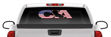 Load image into Gallery viewer, California State letters Decal Car Window Laptop Map Vinyl Sticker USA flag Amer
