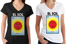 Load image into Gallery viewer, El Sol Loteria Hoodie/Tank Top/V-Neck Mexican Bingo Funny Polaca Lottery Game shirts
