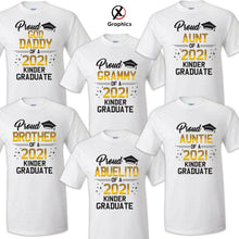 Load image into Gallery viewer, Family of Graduate T-Shirts, Graduation Matching Grad Shirt, 2021 Graduation 3
