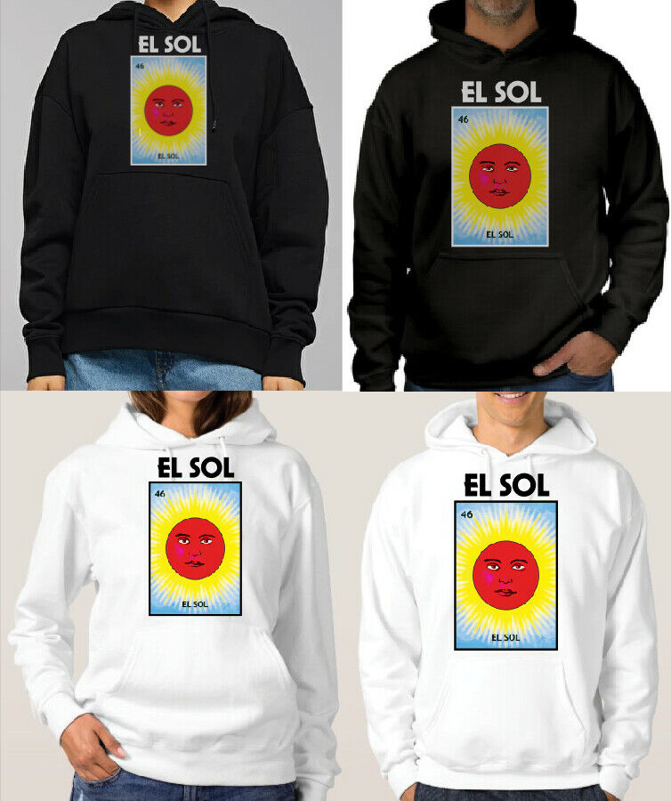 El Sol Loteria Hoodie/Tank Top/V-Neck Mexican Bingo Funny Polaca Lottery Game shirts