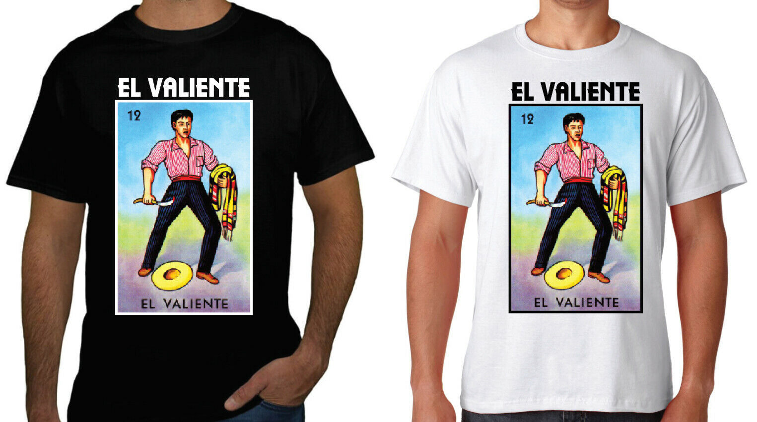 El Valiente TSHIRT / RAGLANLoteria Mexican Bingo T Shirt Raglan Short ...