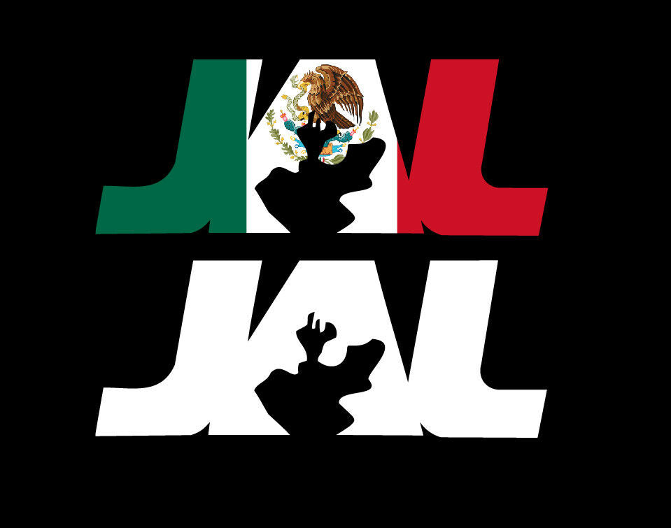 Jalisco letters Decal Car Window Laptop Map Vinyl Sticker Mexico JAL ...