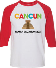 Load image into Gallery viewer, Cancun T Shirt, Vacation tees, Cruise Cruise Shirt, Mexico Matching Spring Break
