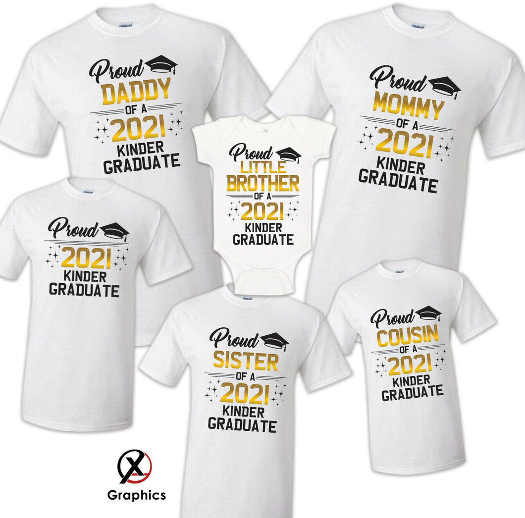 Family of Graduate T-Shirts, Graduation Matching Grad Shirt, 2021 Graduation 3