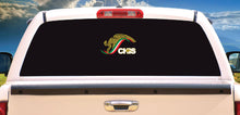 Load image into Gallery viewer, Mexico Eagle Chiapas Sticker | Car window vinyl sticker decal Gobierno de Mex. Mexico Aguila logo Mexican Flag CHIS Trokiando
