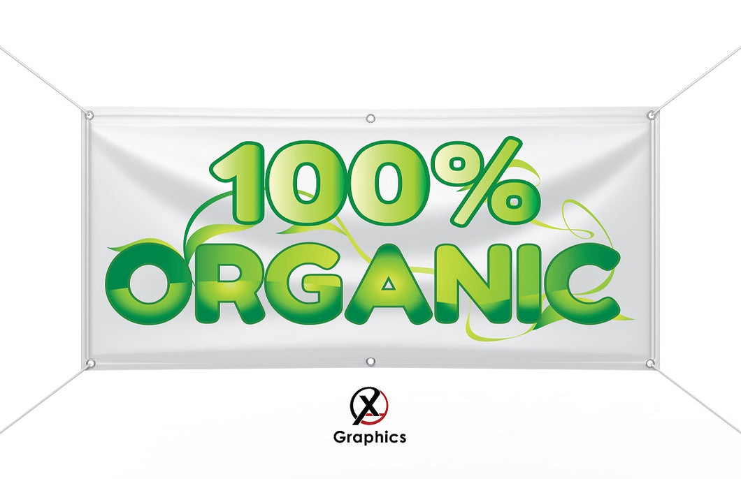 100% Organic Vinyl Banner advertising Sign Full color any size Indoor Outdoor Advertising Vinyl Sign With Metal Grommets