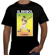 Load image into Gallery viewer, El Beisbol Loteria T-Shirt Mexican Bingo Tee Lottery shirts Baseball
